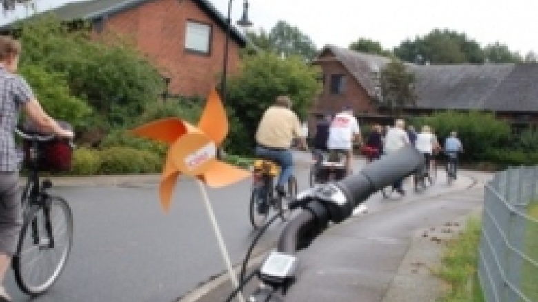 Dem Regen davongeradelt - Fahrradtour der CDU Nortorf