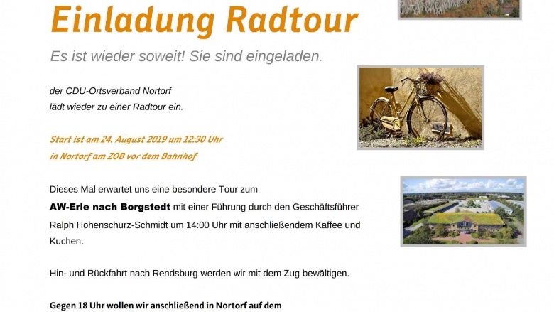 Radtour 2019