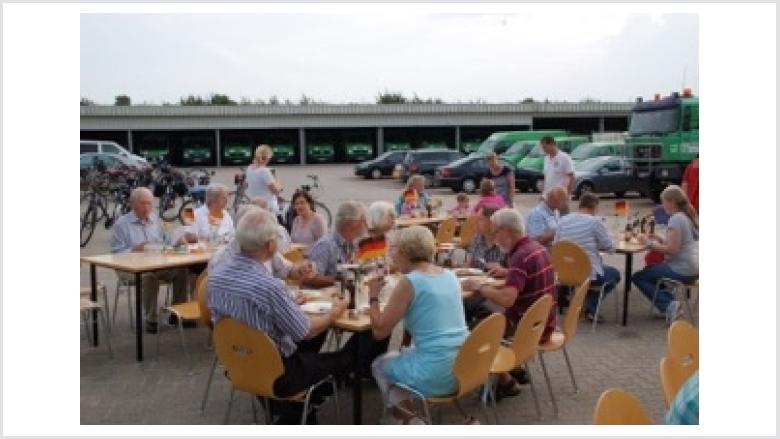 Dem Regen davongeradelt - Fahrradtour der CDU Nortorf