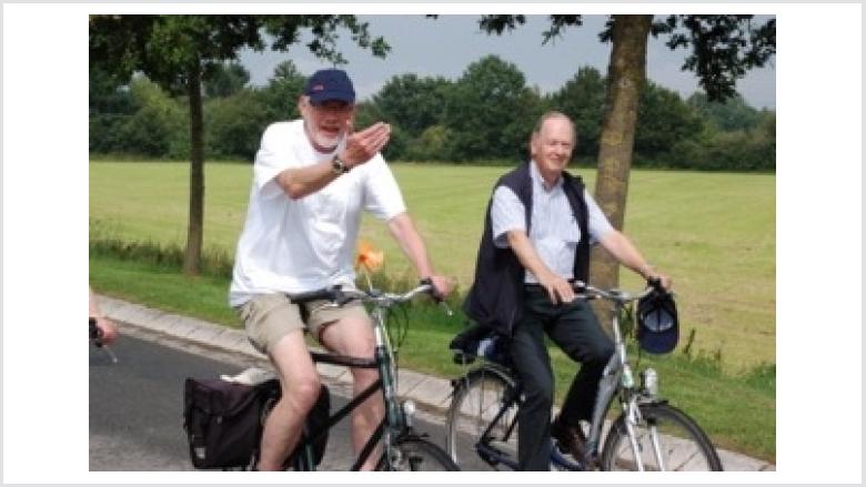 Dem Regen davongeradelt - Fahrradtour der CDU Nortorf